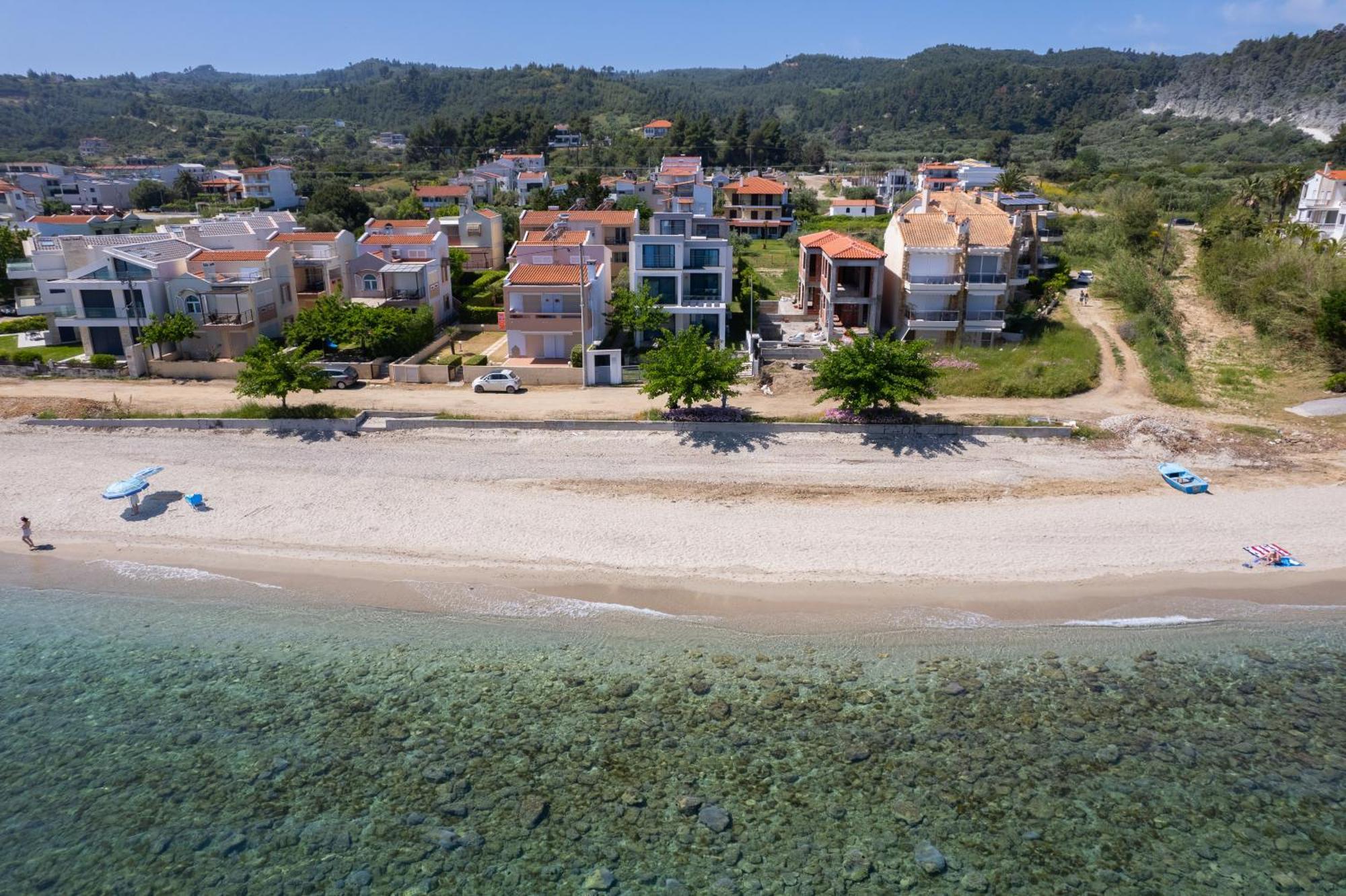Cavo Blue Coastal Living Apartment Полихроно Екстериор снимка