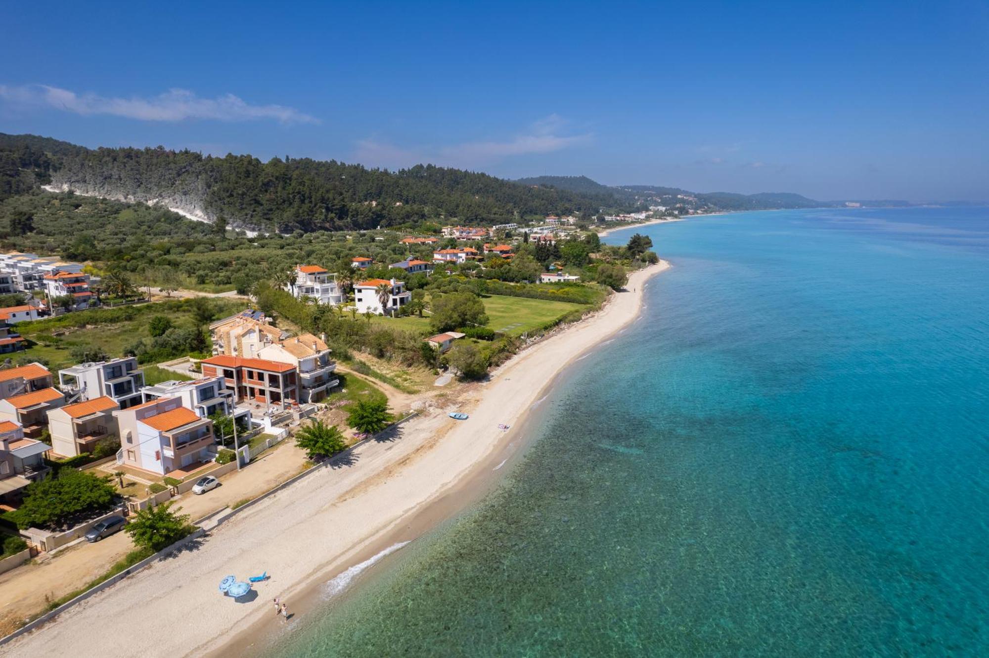 Cavo Blue Coastal Living Apartment Полихроно Екстериор снимка
